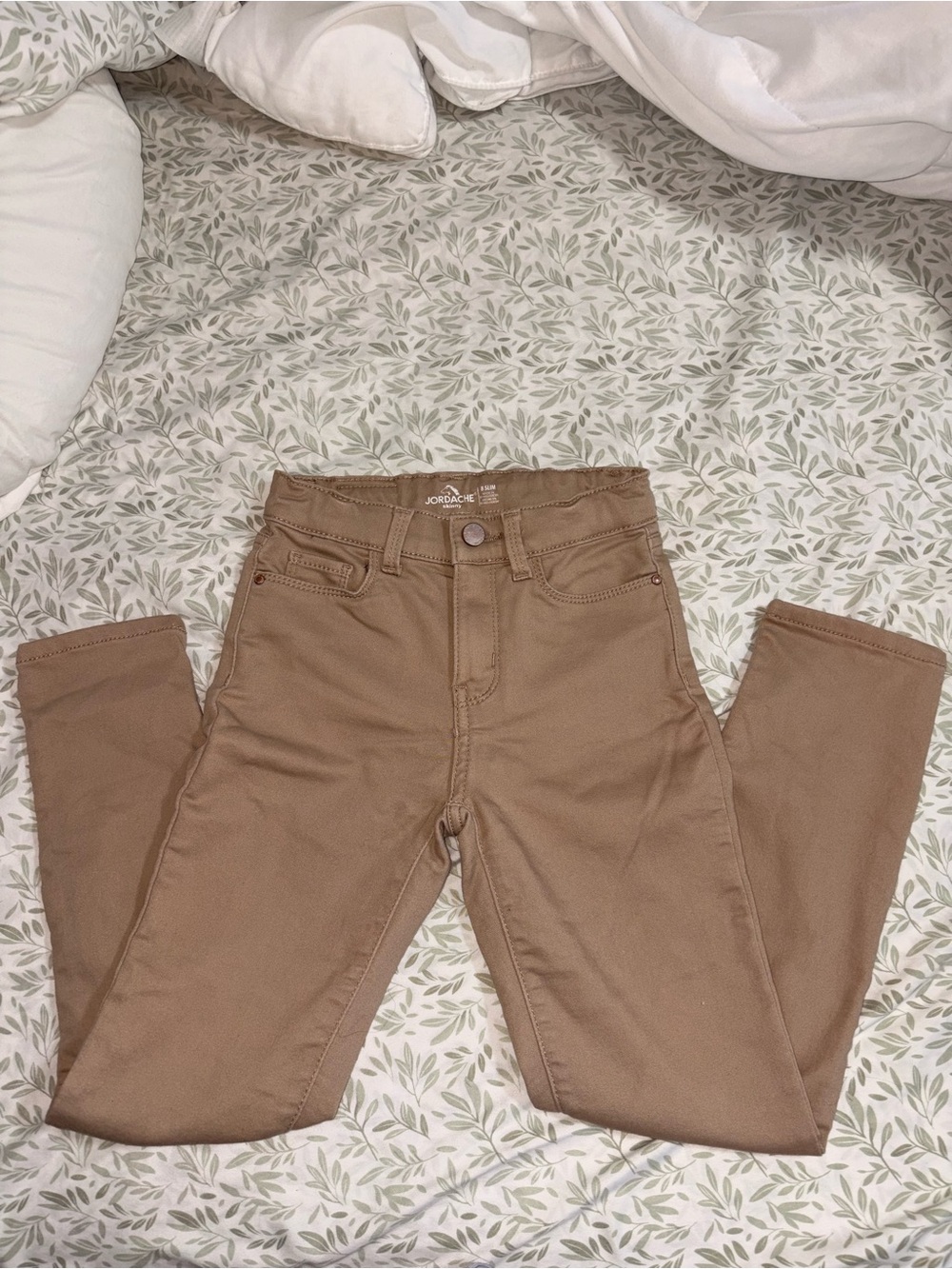 Jordache Kids Brown High-Rise Skinny Jeans